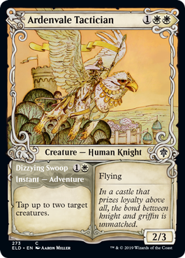 Ardenvale Tactician (Showcase) (Throne of Eldraine) Light Play Foil