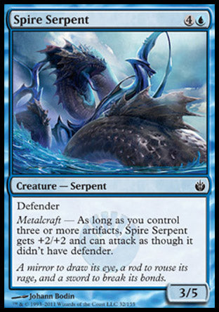 Spire Serpent (Mirrodin Besieged) Light Play