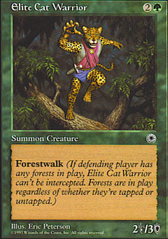 Elite Cat Warrior (1) (Portal) Near Mint