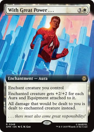 With Great Power... (Extended Art) (Marvel's Spider-Man) Light Play