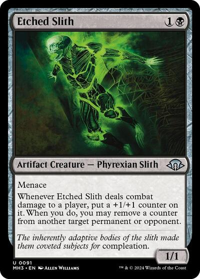 Etched Slith (Modern Horizons 3) Light Play Foil