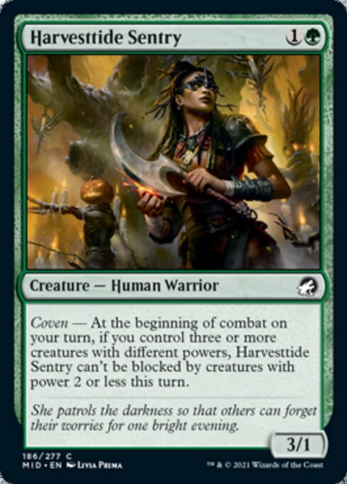 Harvesttide Sentry (Innistrad: Midnight Hunt) Heavy Play