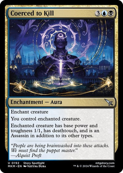 Coerced to Kill (Murders at Karlov Manor) Light Play