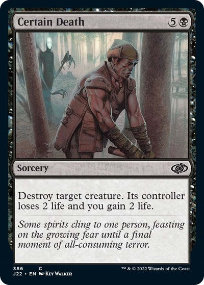 Certain Death (Jumpstart 2022) Light Play