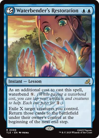 Waterbender's Restoration (Avatar: The Last Airbender: Eternal-Legal) Light Play