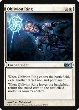 Oblivion Ring (Magic 2012 Core Set) Light Play