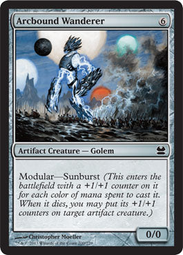 Arcbound Wanderer (Modern Masters) Light Play