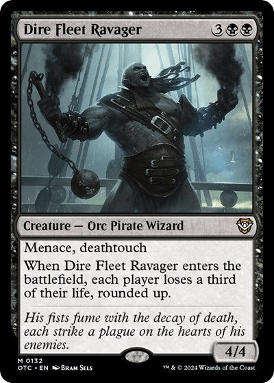 Dire Fleet Ravager (Commander: Outlaws of Thunder Junction) Light Play