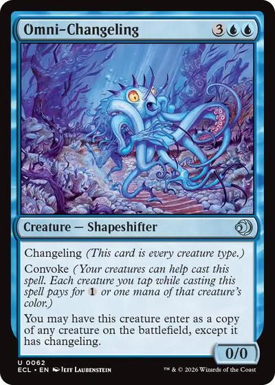 Omni-Changeling (Lorwyn Eclipsed) Light Play