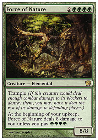 Force of Nature (9th Edition) Heavy Play