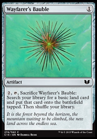 Wayfarer's Bauble (Commander 2015) Light Play