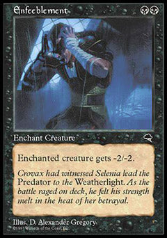 Enfeeblement (Tempest) Medium Play