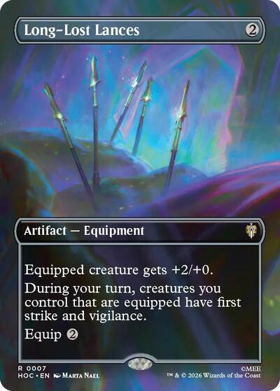 Long-Lost Lances (Borderless) (The Hobbit: Eternal-Legal) Light Play