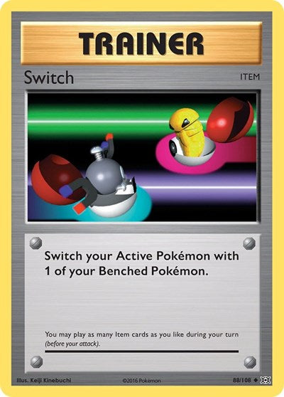 Switch (XY - Evolutions) Light Play Reverse Holofoil