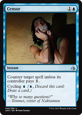 Censor (Amonkhet) Light Play