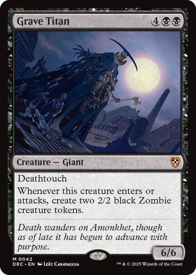 Grave Titan (Commander: Aetherdrift) Light Play