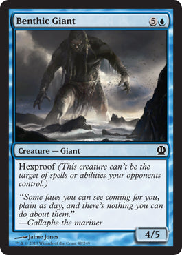 Benthic Giant (Theros) Light Play