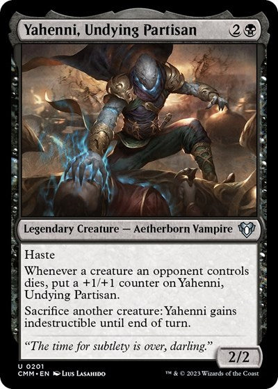 Yahenni, Undying Partisan (Commander Masters) Light Play Foil