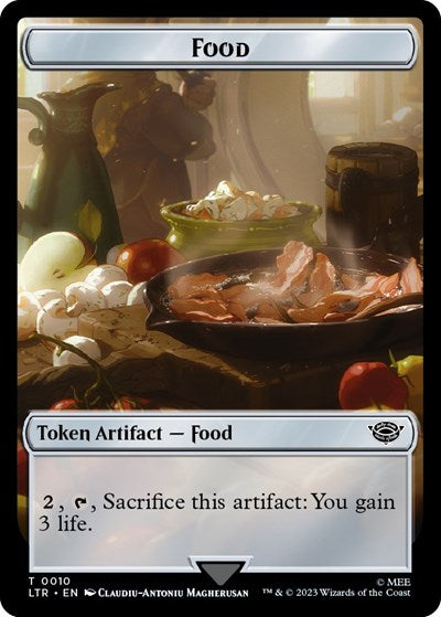 Food Token (0010) (Universes Beyond: The Lord of the Rings: Tales of Middle-earth) Light Play