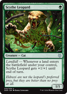Scythe Leopard (Duel Decks: Nissa vs Ob Nixilis) Light Play