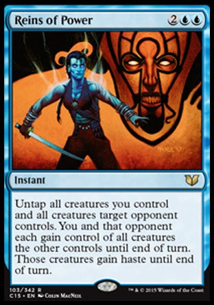 Reins of Power (Commander 2015) Light Play