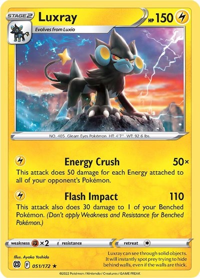 Luxray (SWSH09: Brilliant Stars) Light Play