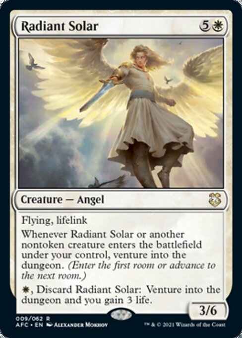 Radiant Solar (Commander 2021 Forgotten Realms) Light Play