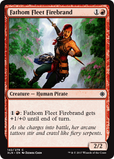 Fathom Fleet Firebrand (Ixalan) Light Play