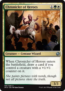 Chronicler of Heroes (Iconic Masters) Light Play