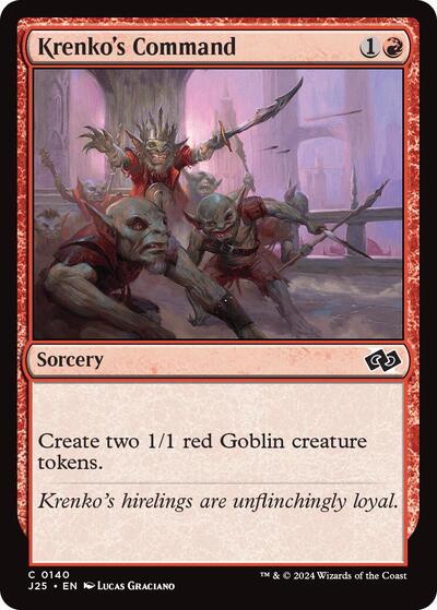 Krenko's Command (Foundations Jumpstart) Light Play