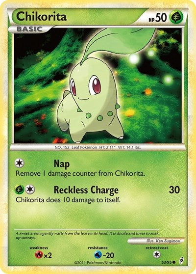 Chikorita (Call of Legends) Heavy Play