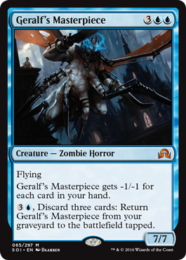 Geralf's Masterpiece (Shadows Over Innistrad) Medium Play