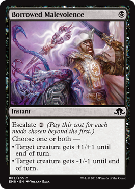 Borrowed Malevolence (Eldritch Moon) Light Play Foil