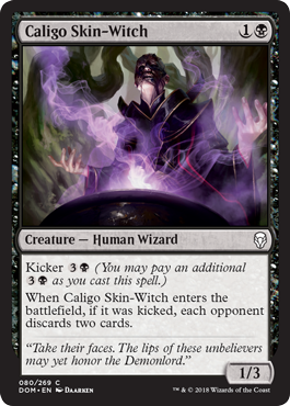 Caligo Skin-Witch (Dominaria) Light Play