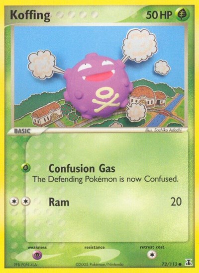 Koffing (Delta Species) Light Play