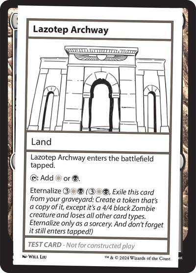 Lazotep Archway (Mystery Booster 2 Playtest Cards) Light Play