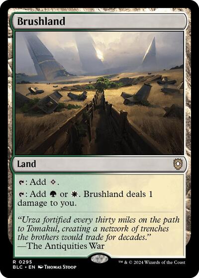 Brushland (Commander: Bloomburrow) Light Play