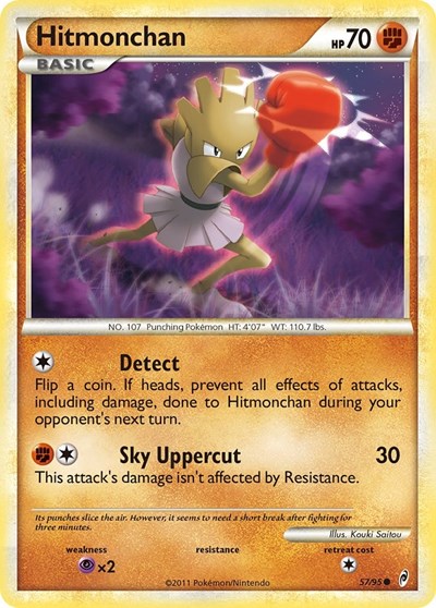 Hitmonchan (Call of Legends) Heavy Play