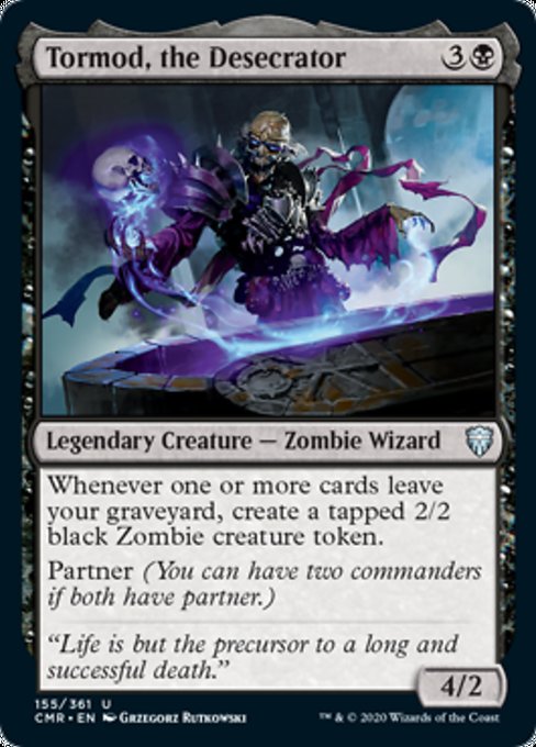 Tormod, the Desecrator (Commander Legends) Light Play