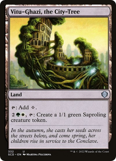 Vitu-Ghazi, the City-Tree (Commander 2022 Starter Decks) Light Play