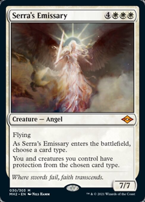 Serra's Emissary (Modern Horizons 2) Light Play