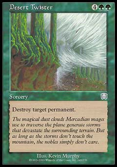 Desert Twister (Mercadian Masques) Light Play