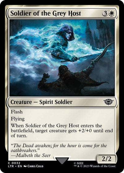Soldier of the Grey Host (Universes Beyond: The Lord of the Rings: Tales of Middle-earth) Light Play