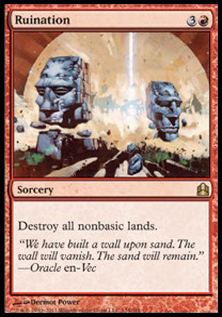 Ruination (Commander) Medium Play