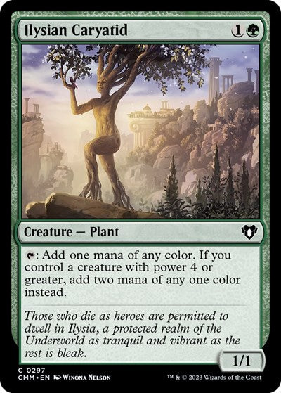 Ilysian Caryatid (Commander Masters) Light Play