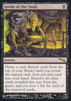 Spoils of the Vault (Mirrodin) Light Play