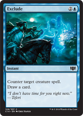 Exclude (Commander 2014 Edition) Light Play