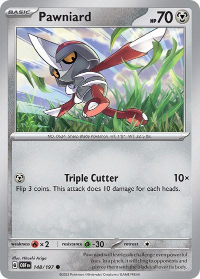 Pawniard (Scarlet and Violet: Obsidian Flames) Light Play