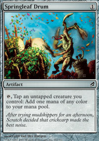 Springleaf Drum (Lorwyn) Light Play