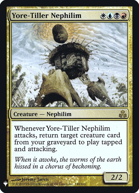 Yore-Tiller Nephilim (Mystery Booster Retail Edition Foils) Light Play Foil
